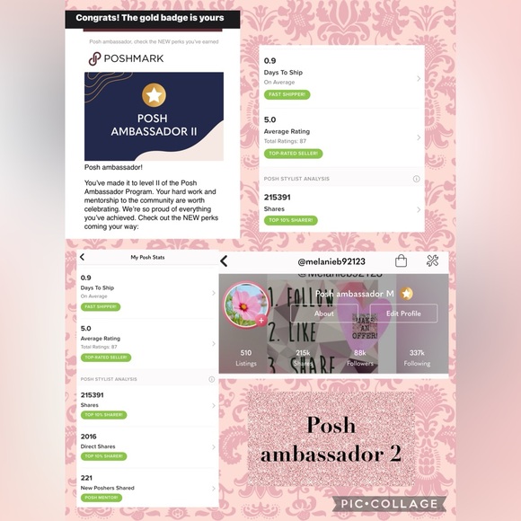 Meet your Posh Ambassador , Melanie  Make your offers NO TRADES - Picture 3 of 15